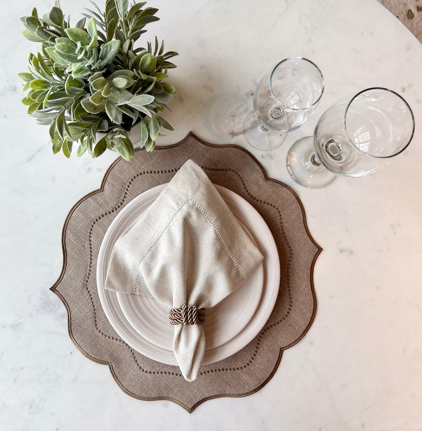 Brown & Beige Placemat