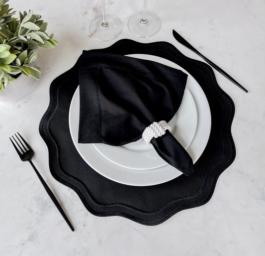 Black Placemat