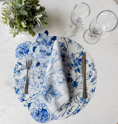 Blue Flowers Placemat