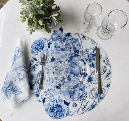 Blue Flowers Placemat