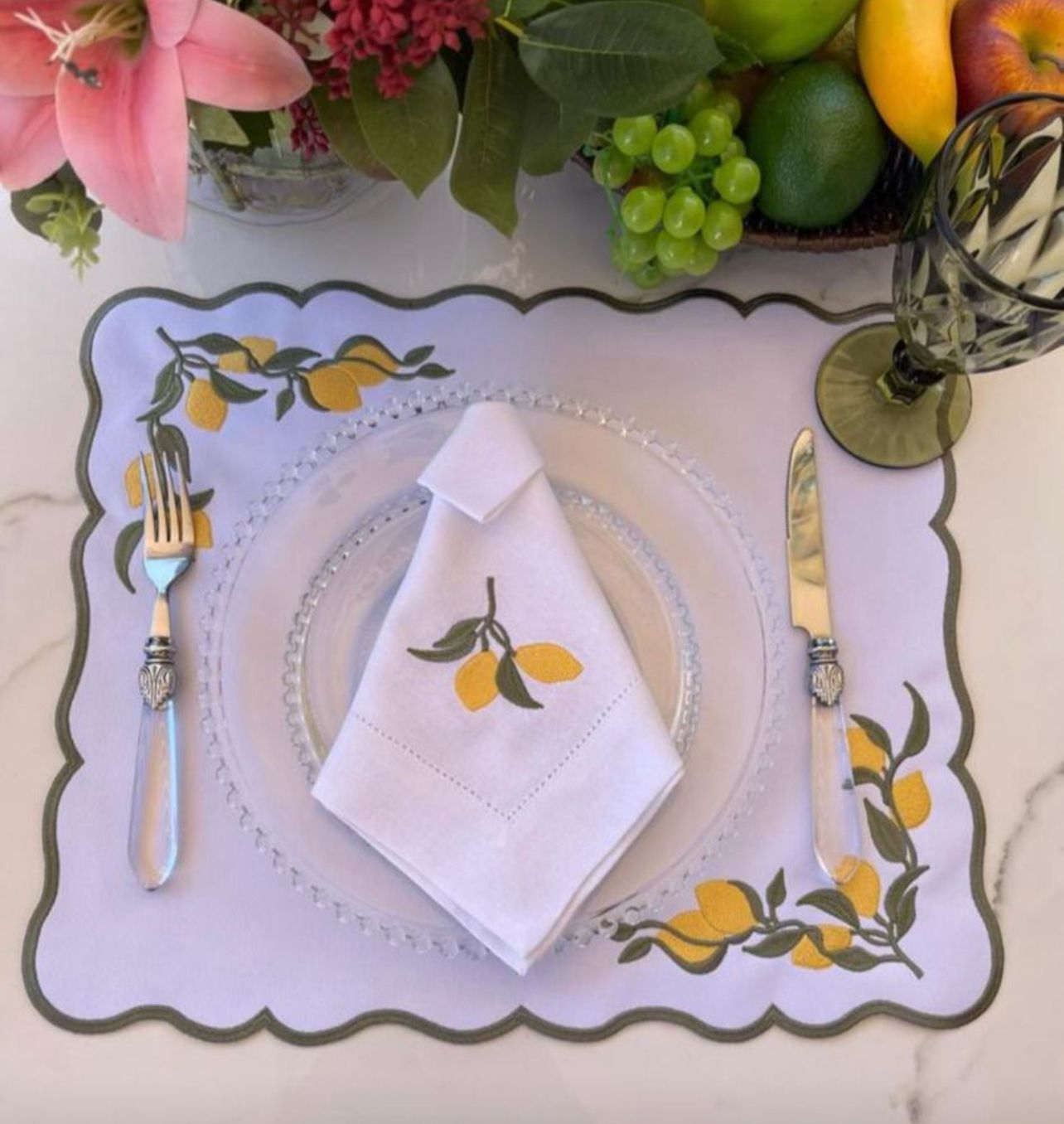 Lemon Placemat